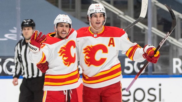Flames all-star Gaudreau ‘playing pond hockey’ with high-end skill